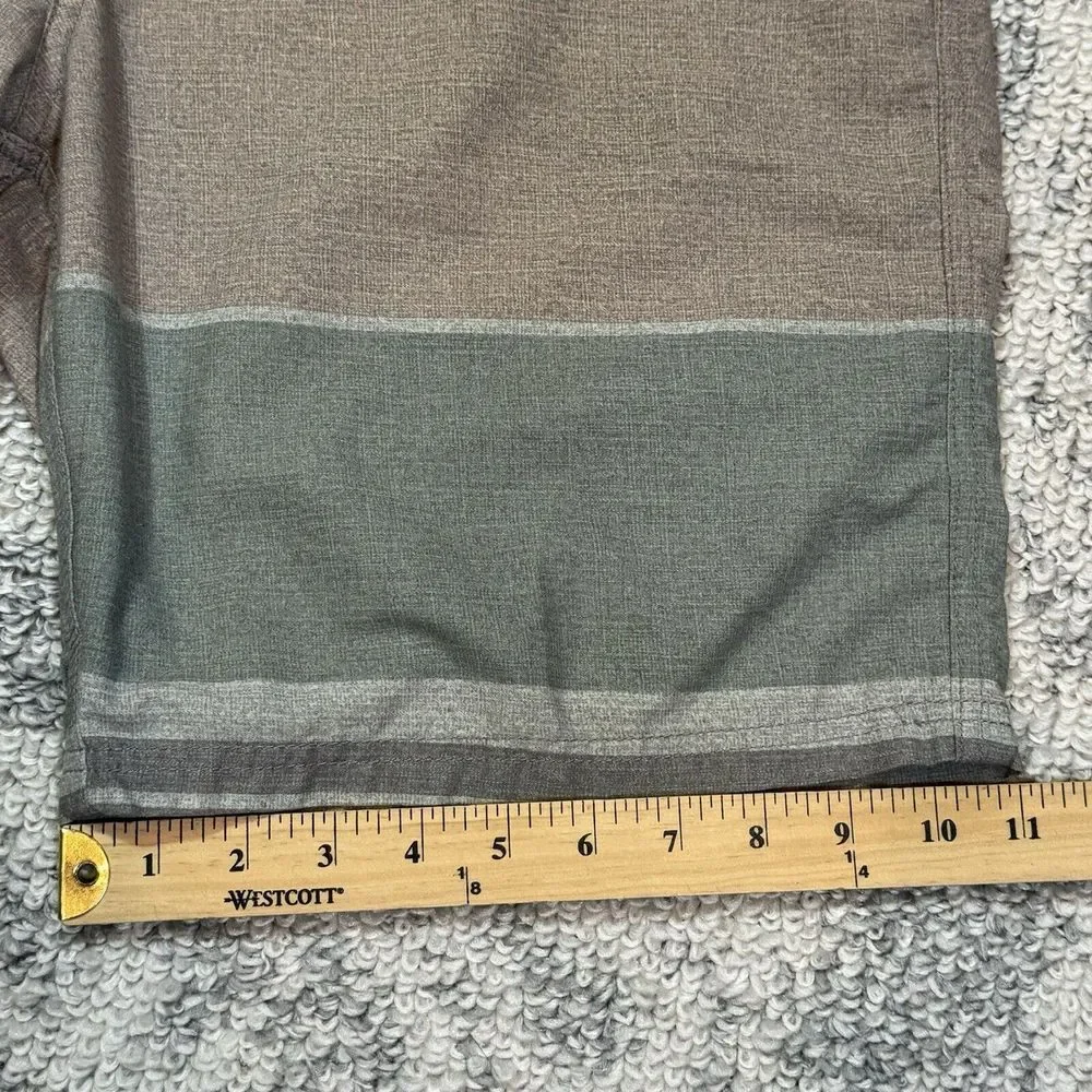 KATIN Surf Board Shorts Swim‎ Trunks Mens Size 36 Gray Cotton Blend EUC